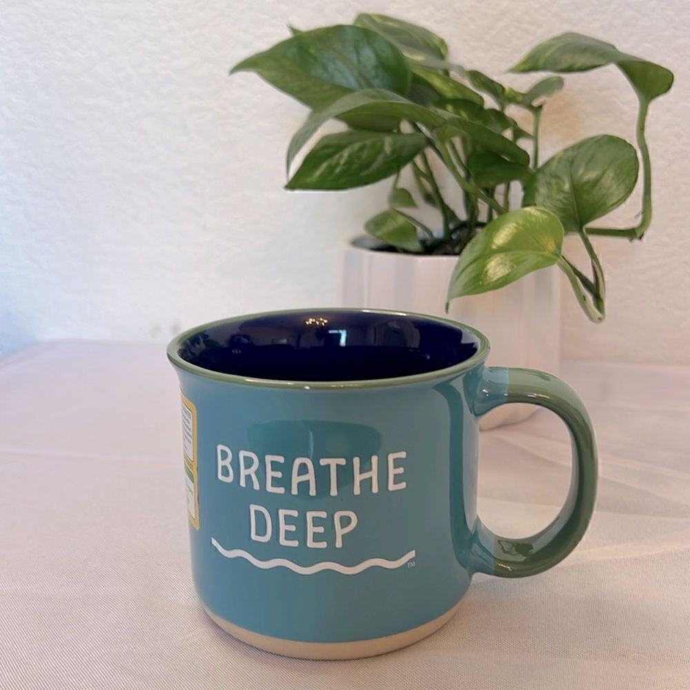 Crayola Campers Mug - Breathe Deep - Blue